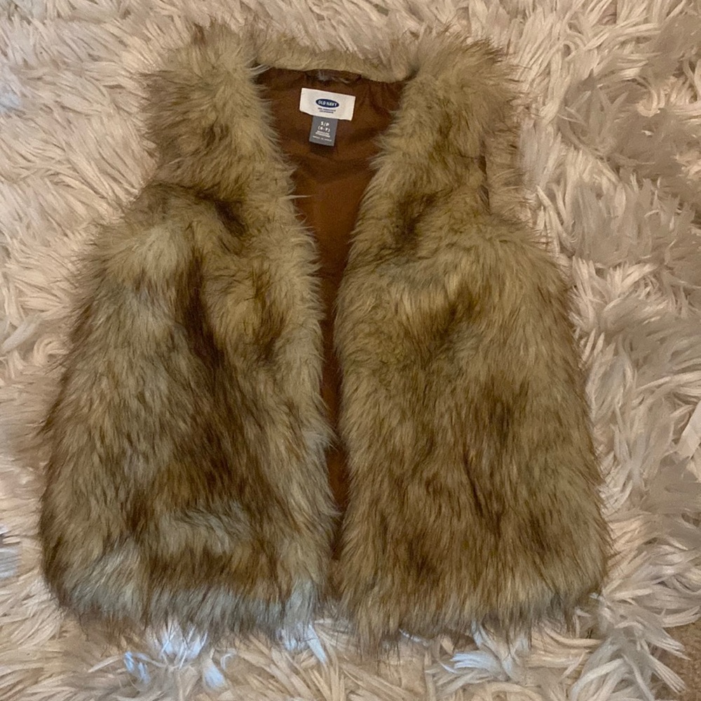 Old Navy Faux Fur Vest